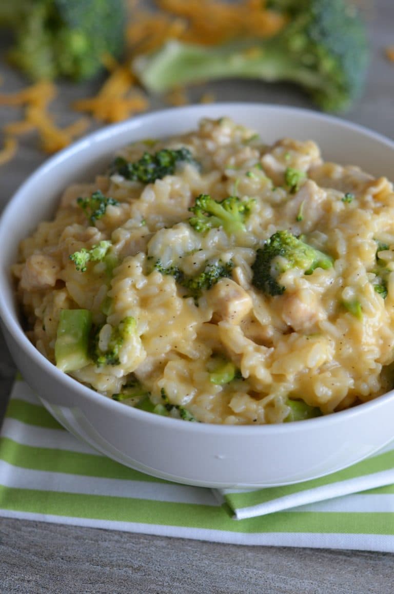 Instant Pot Chicken Broccoli and Rice 6