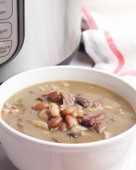 Instant Pot Cajun 15 Bean Soup